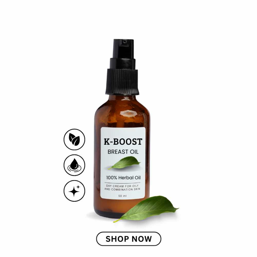 Herbal Breast Care & Firming Oil – Natural Nourishment & Shape Support